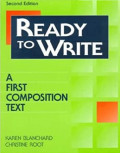 READY TO WRITE - A first composition text